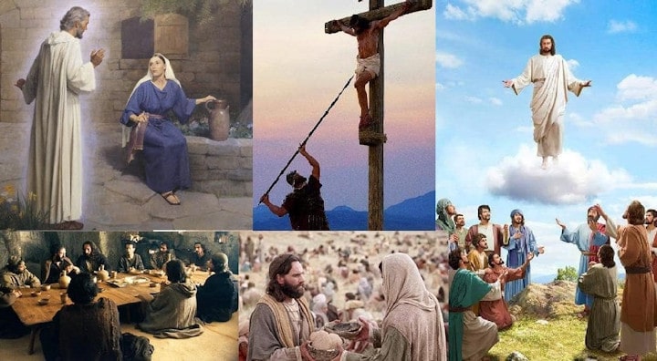 Bilder der Szenen von Matthaus